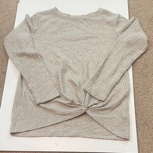 Cat & Jack Grey Twisted Textured Knit